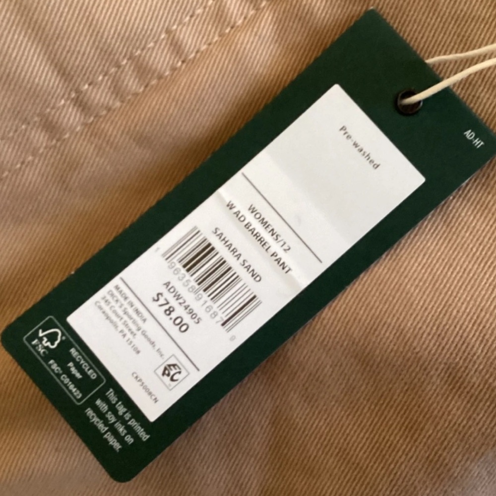 Women’s ALPINE DESIGN barrel pant. Size 12. - Picture 2 of 7